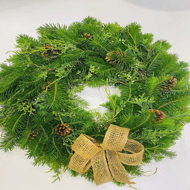 Fresh Christmas Wreath Class Tuesday 12th December