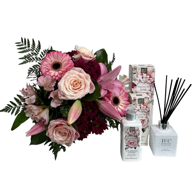 Perfect Pink Bouquet with Banks & Co