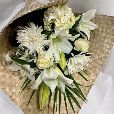 Flax Wrap Bouquet